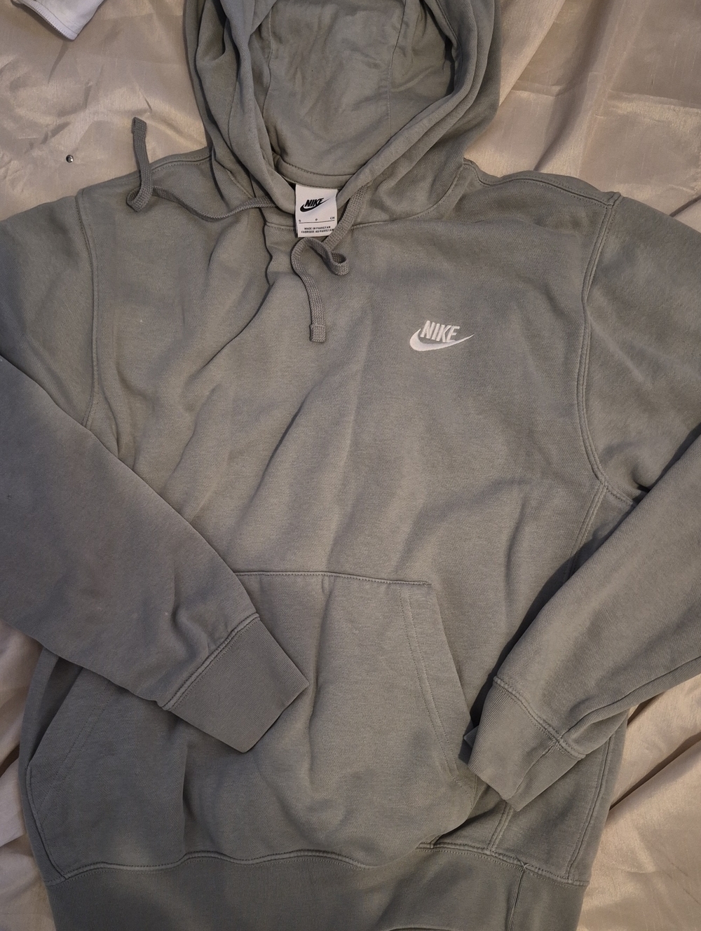 Nike Men’s Sage Green Crewneck Hoodie